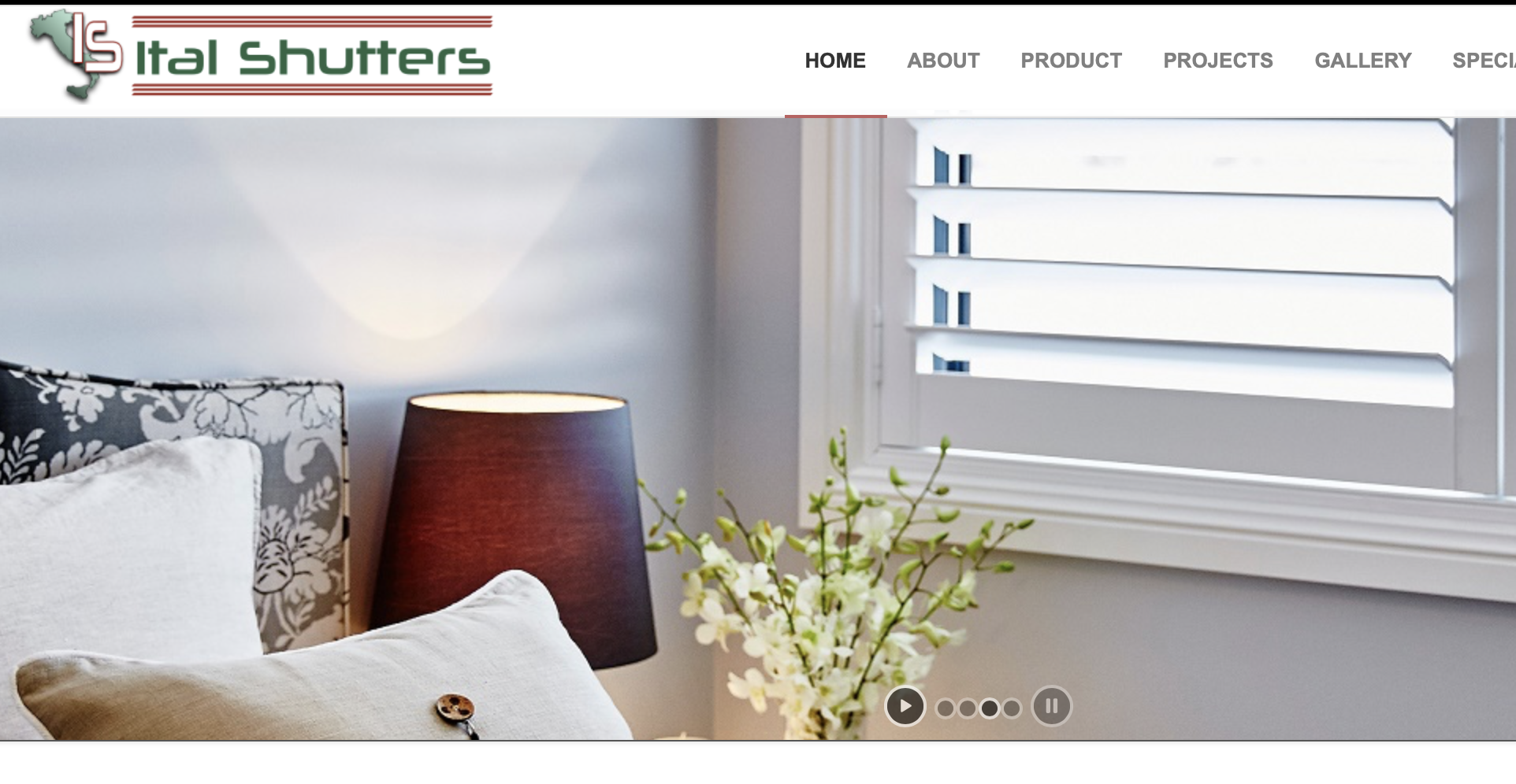 roller & shutters websites